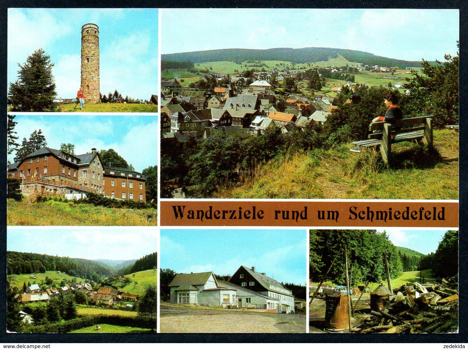 B5111 - Schmiedefeld - Köhlerei im Glasbachgrund - Adlersberg - Stutenhaus -  Schmücke - Auslese
