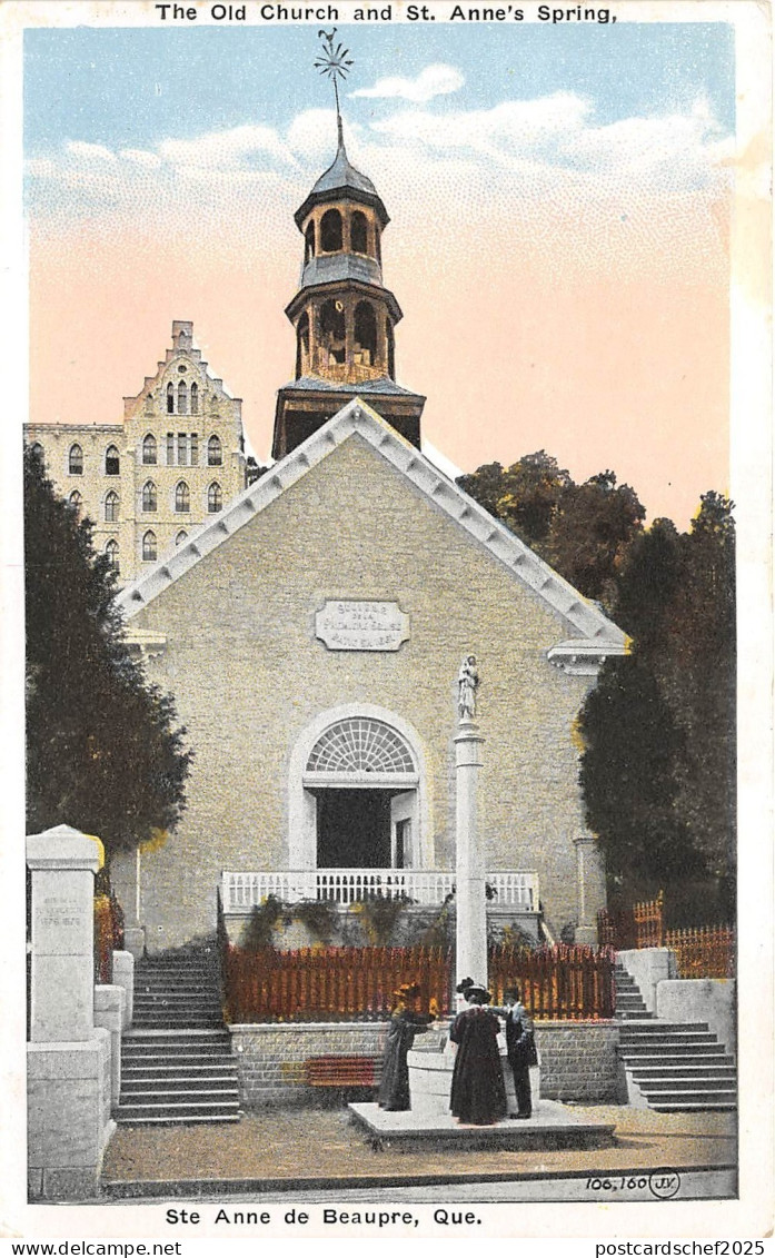 B5112 The Old Church Ste Anne de Beaupre