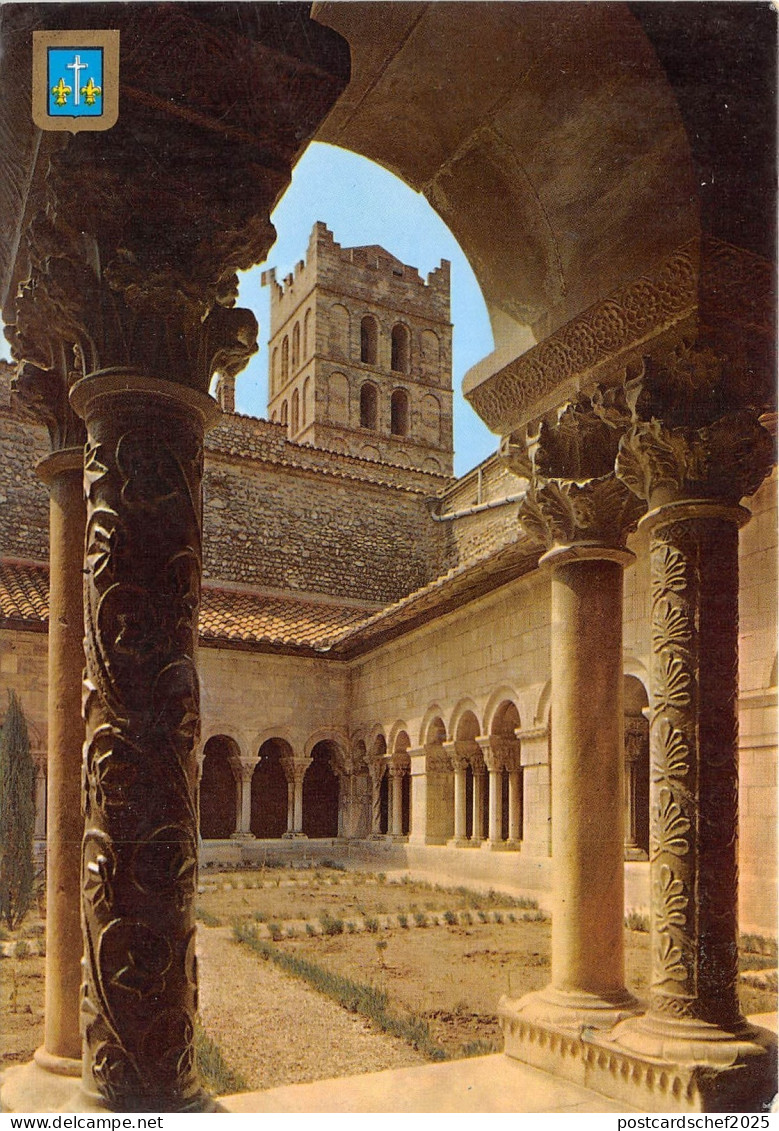 B51365 Roussillon Elne Le Cloitre d'Elne   france