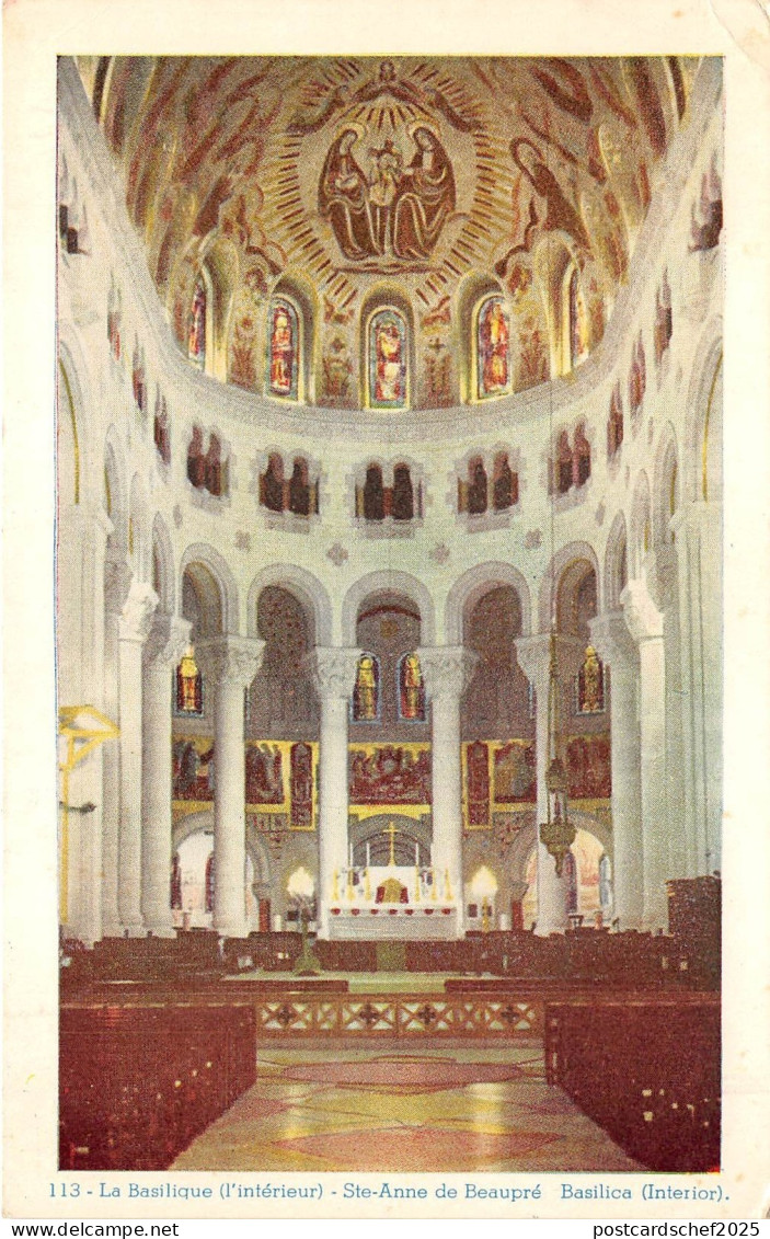 B5168 Quebec Montreal l'Eglise Ste Anne de Beaupre