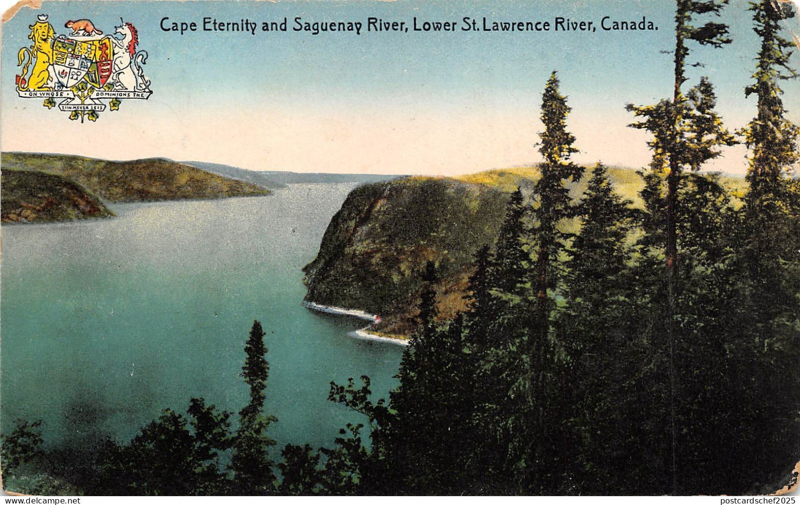 B5173 Quebec Saguenay River Cape Eternity