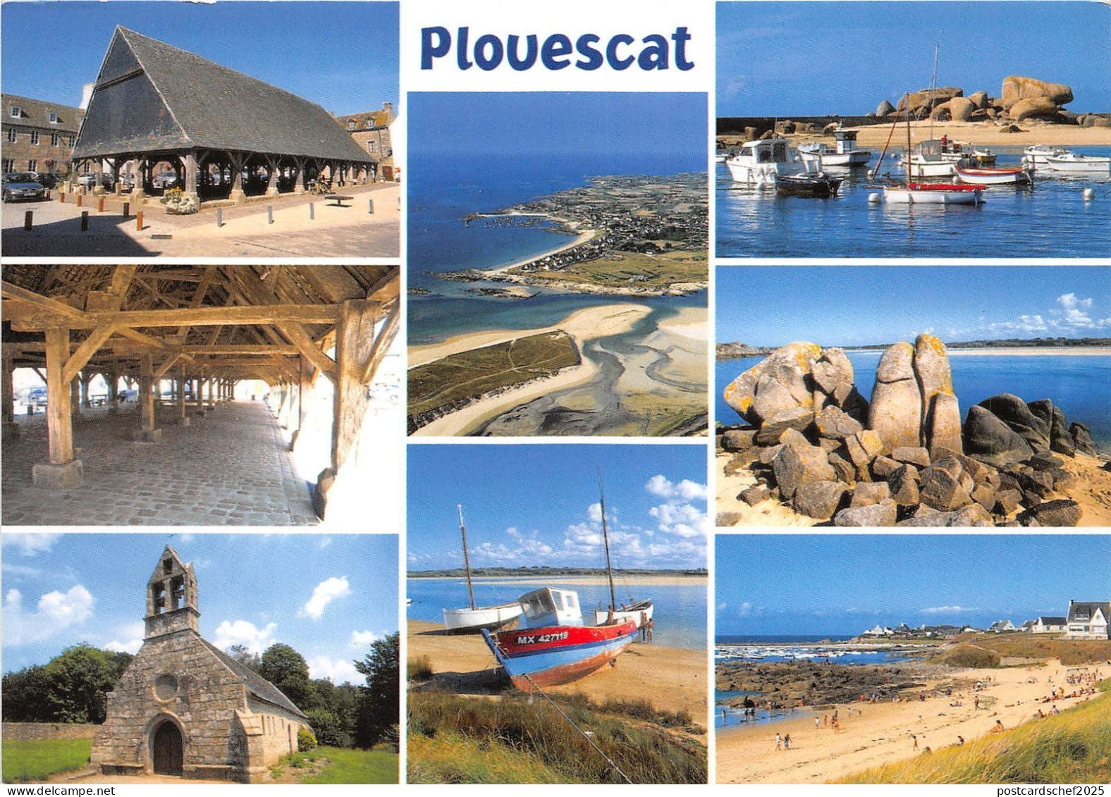 B51843 Plouescat ship bateaux  france