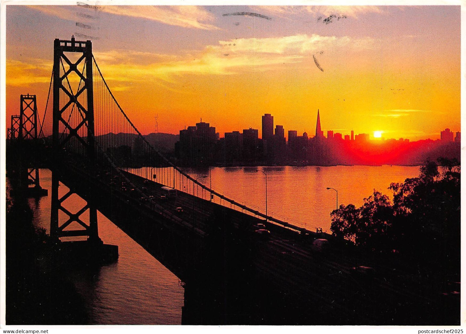 B52196 San Francisco Oakland Bay Bridge   usa