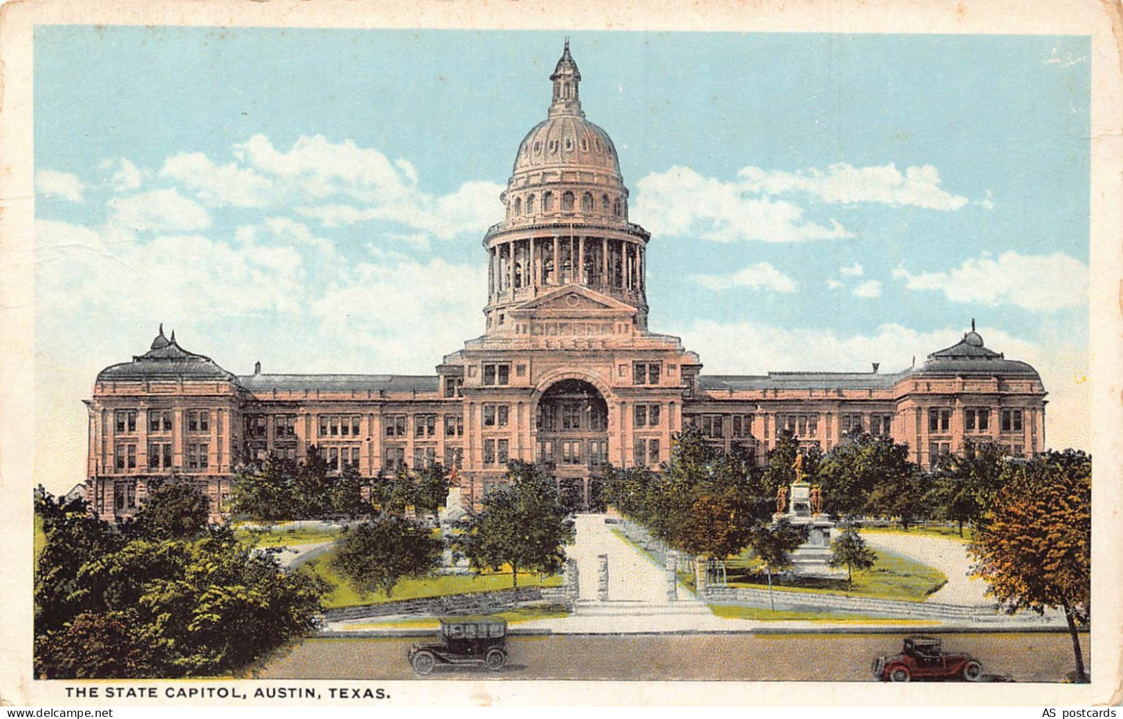 B525 US The State Capitol Austin Texas vintage postcard