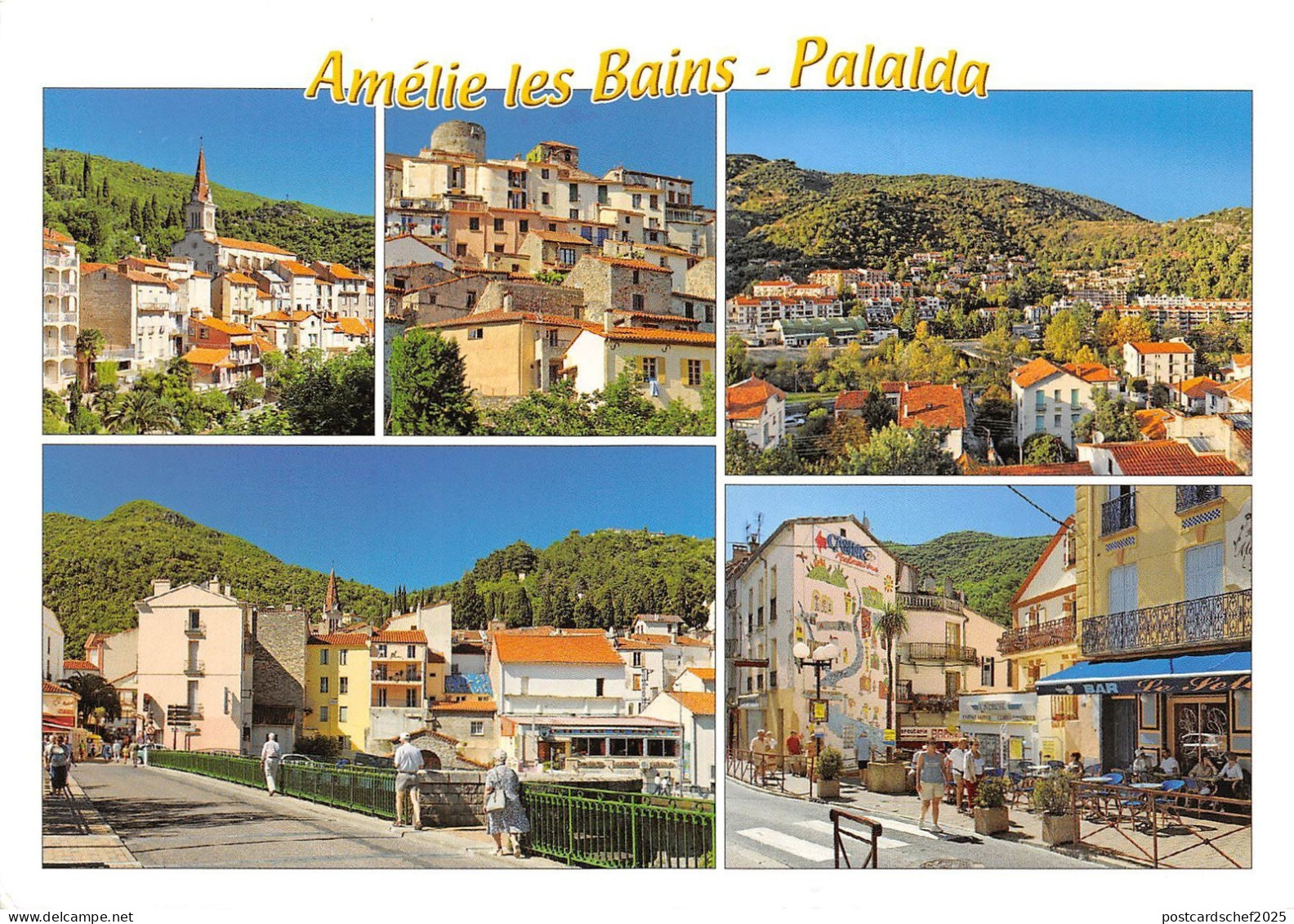 B52612 Amelie-les-Bains-Palalda multi vues  france
