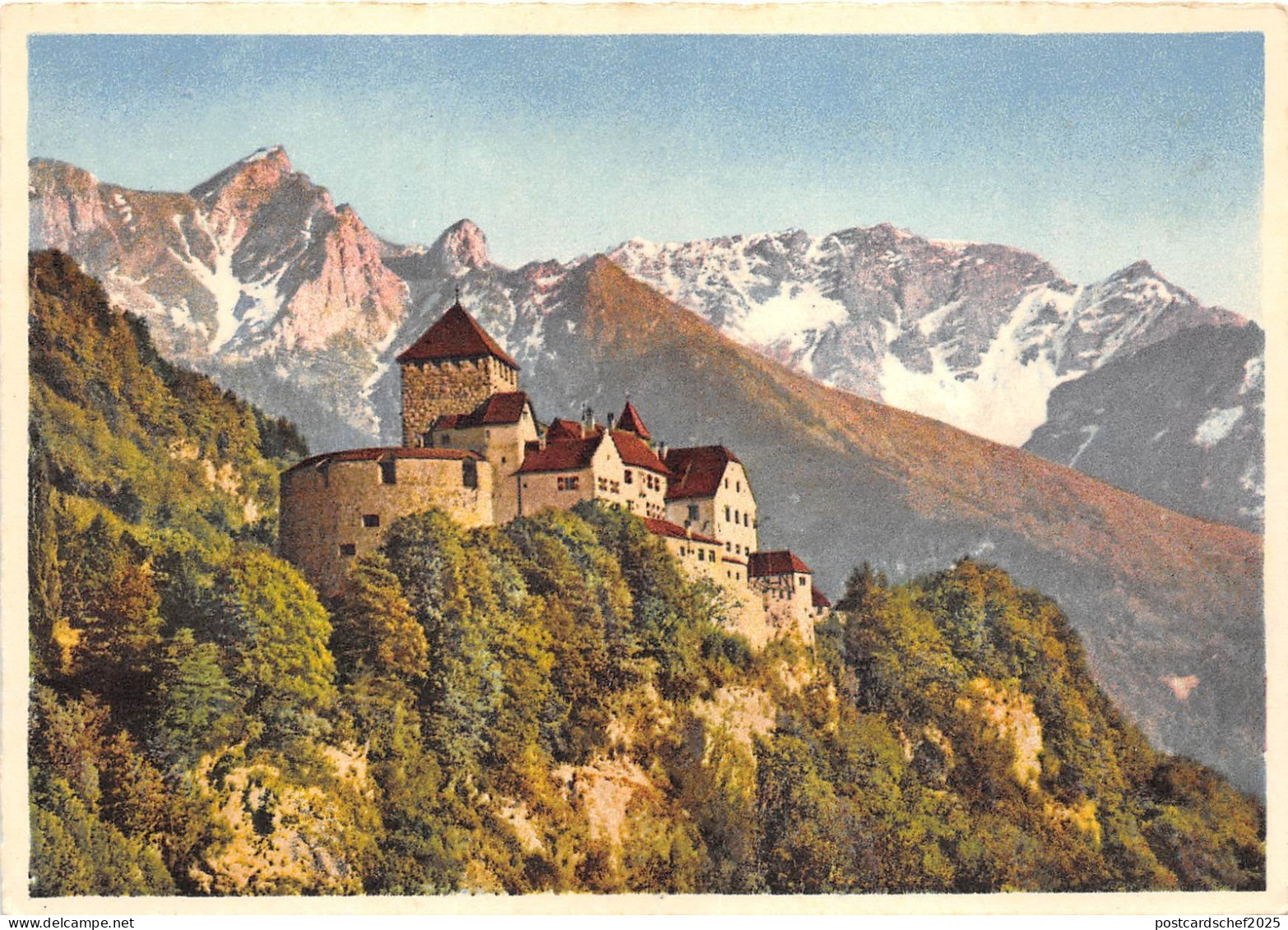 B52718 Furstentum Liechtenstein Schloss Vaduz  Liechtenstein
