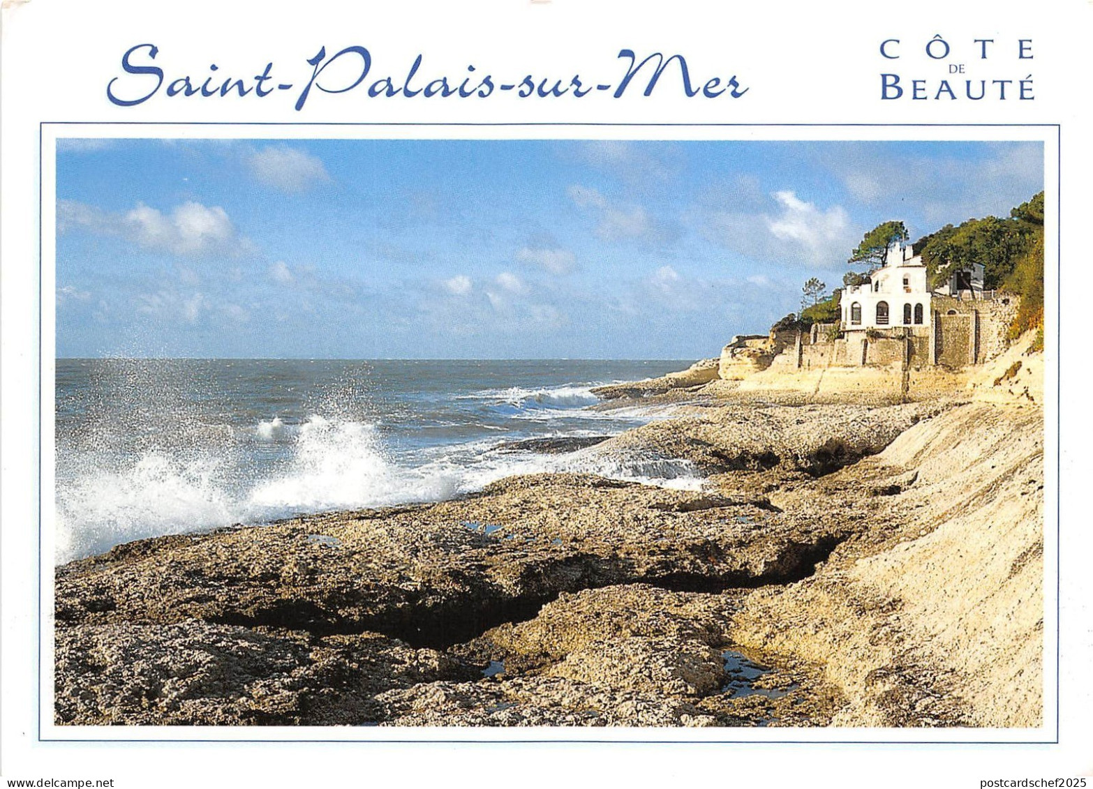 B52737 Saint Palais sur Mer La cote rocheuse   france