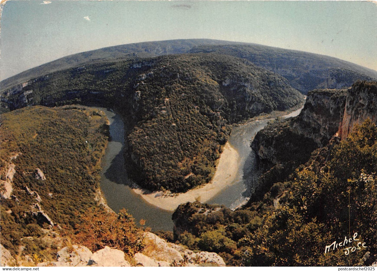 B53481 Gorges de l'Ardeche boucle de la Chataigneraie  france