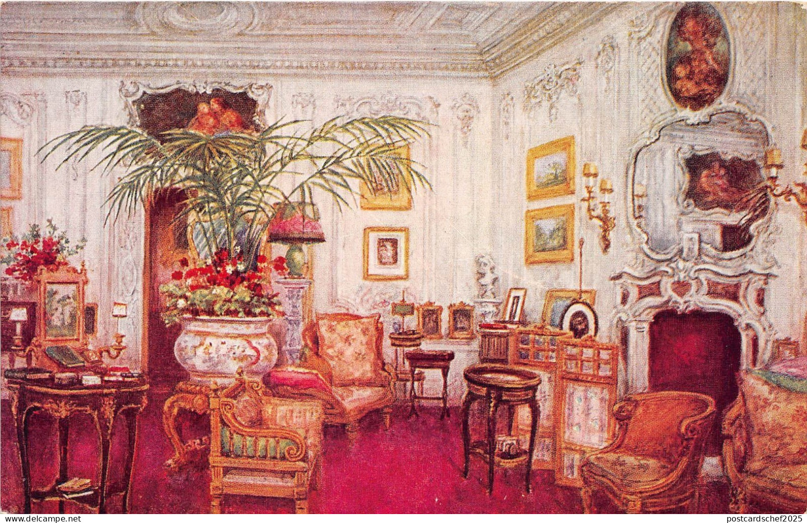 B5462 Lady Warwick Soudoir Warwick Castle