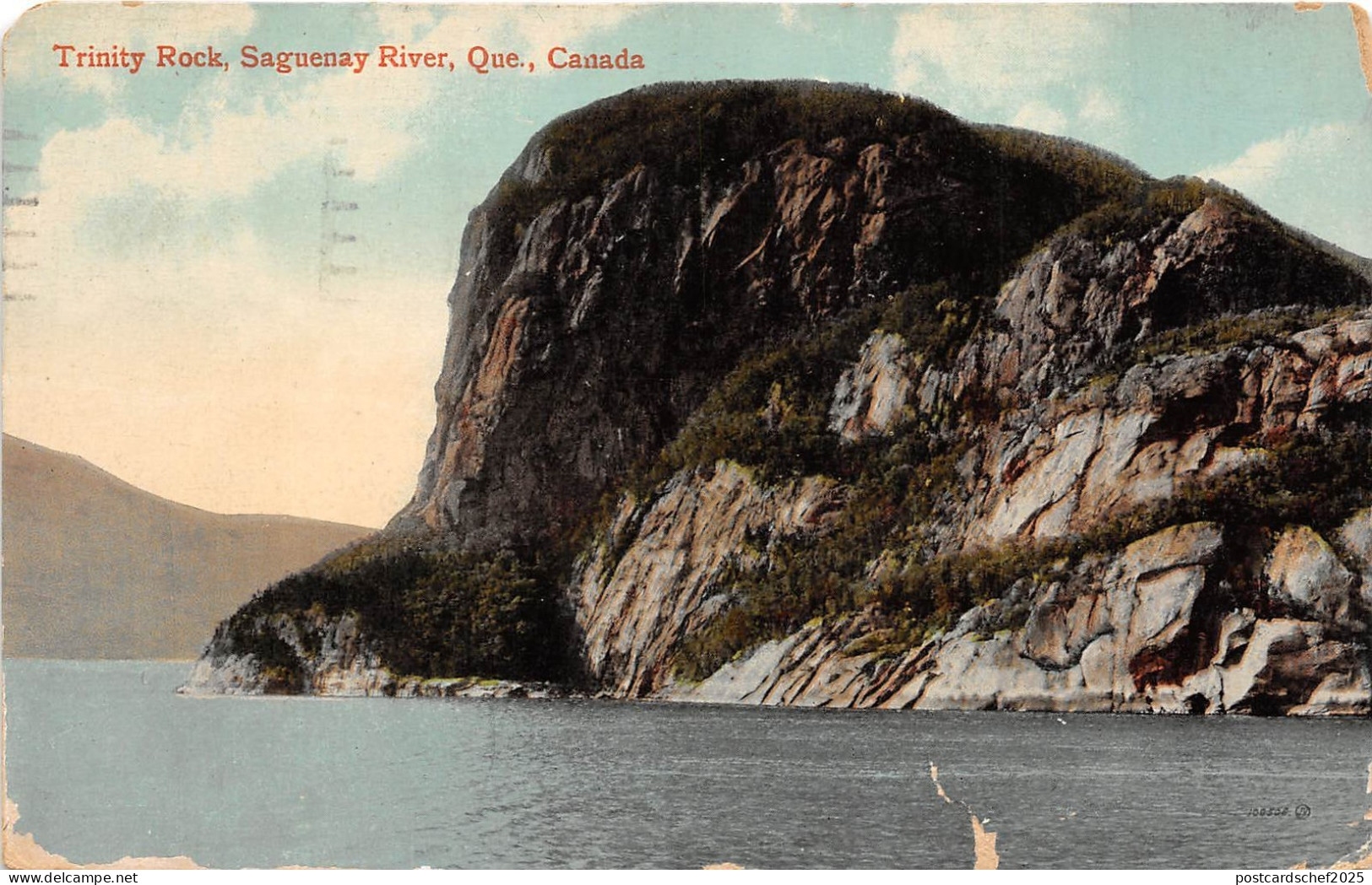 B5536 Trinity Rock Saguenay River