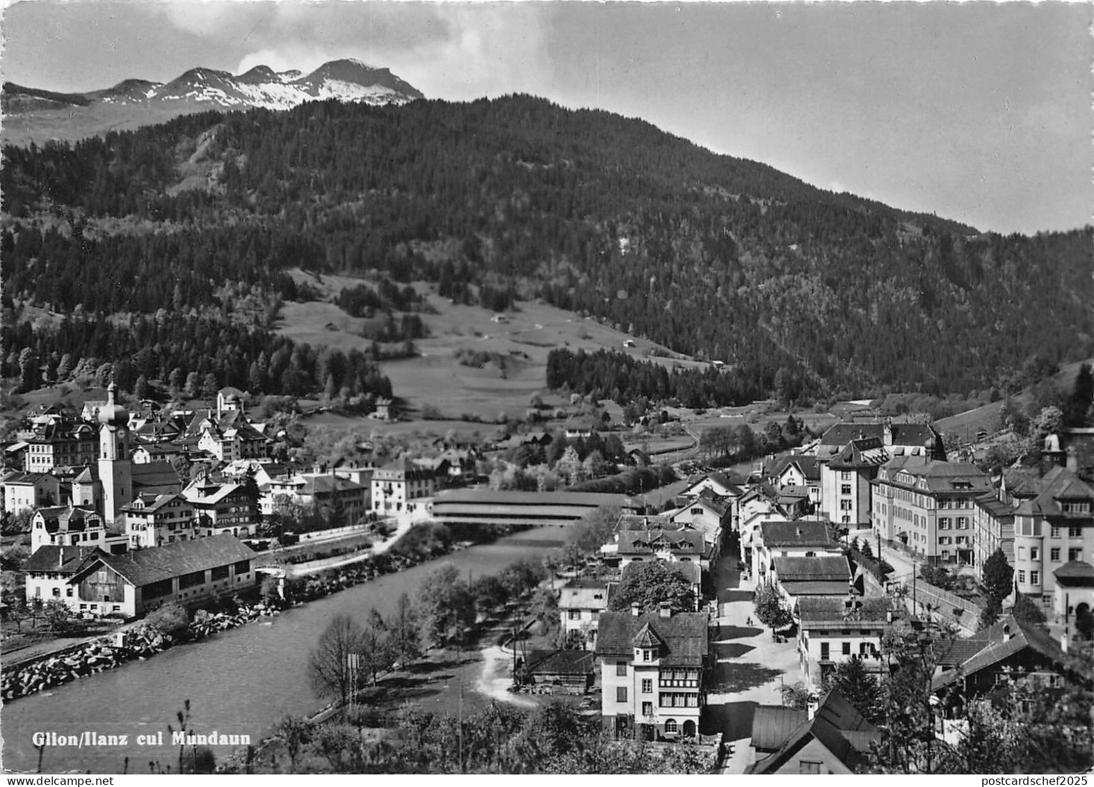 B56185 Glion Ilanz eul Mundaun  switzerland