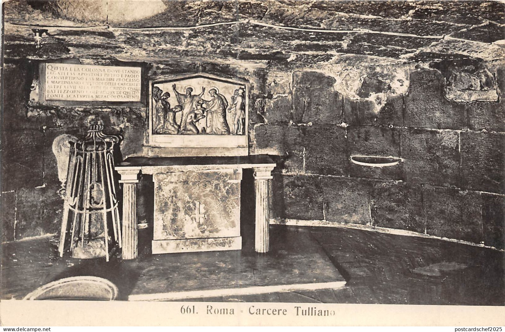 B5641 Roma Carcere Tulliano Rome