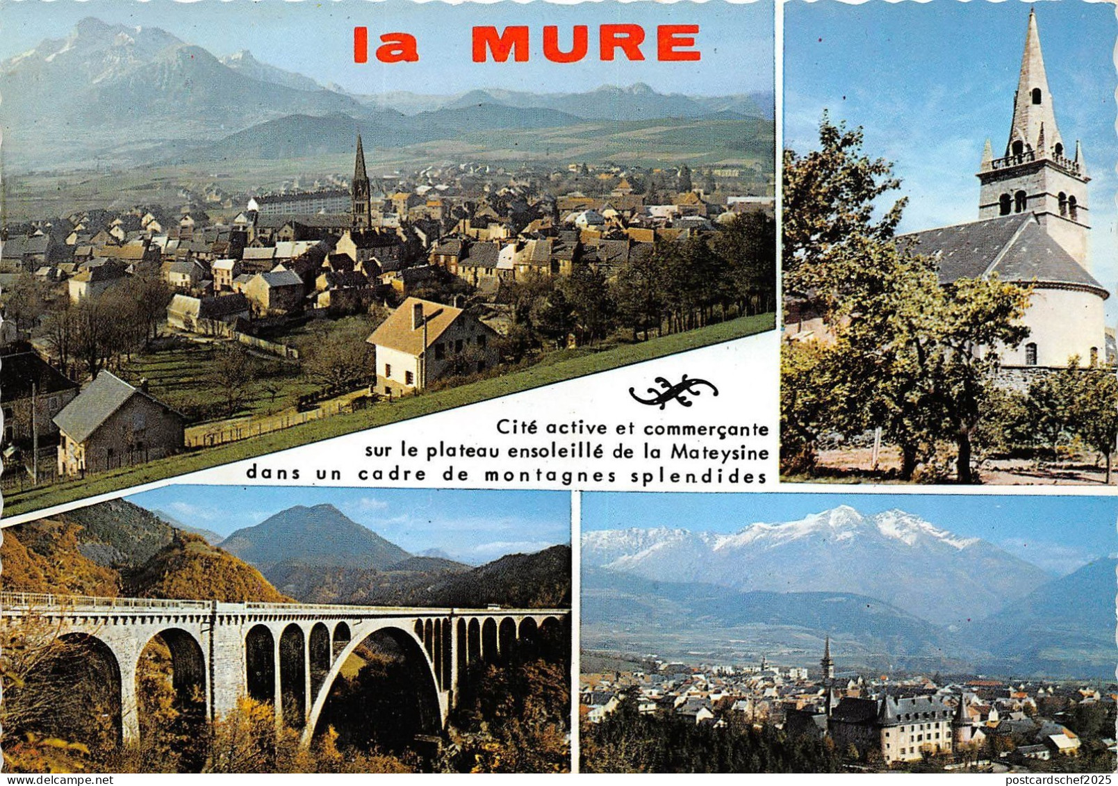 B56453 La Mure multiviews  france