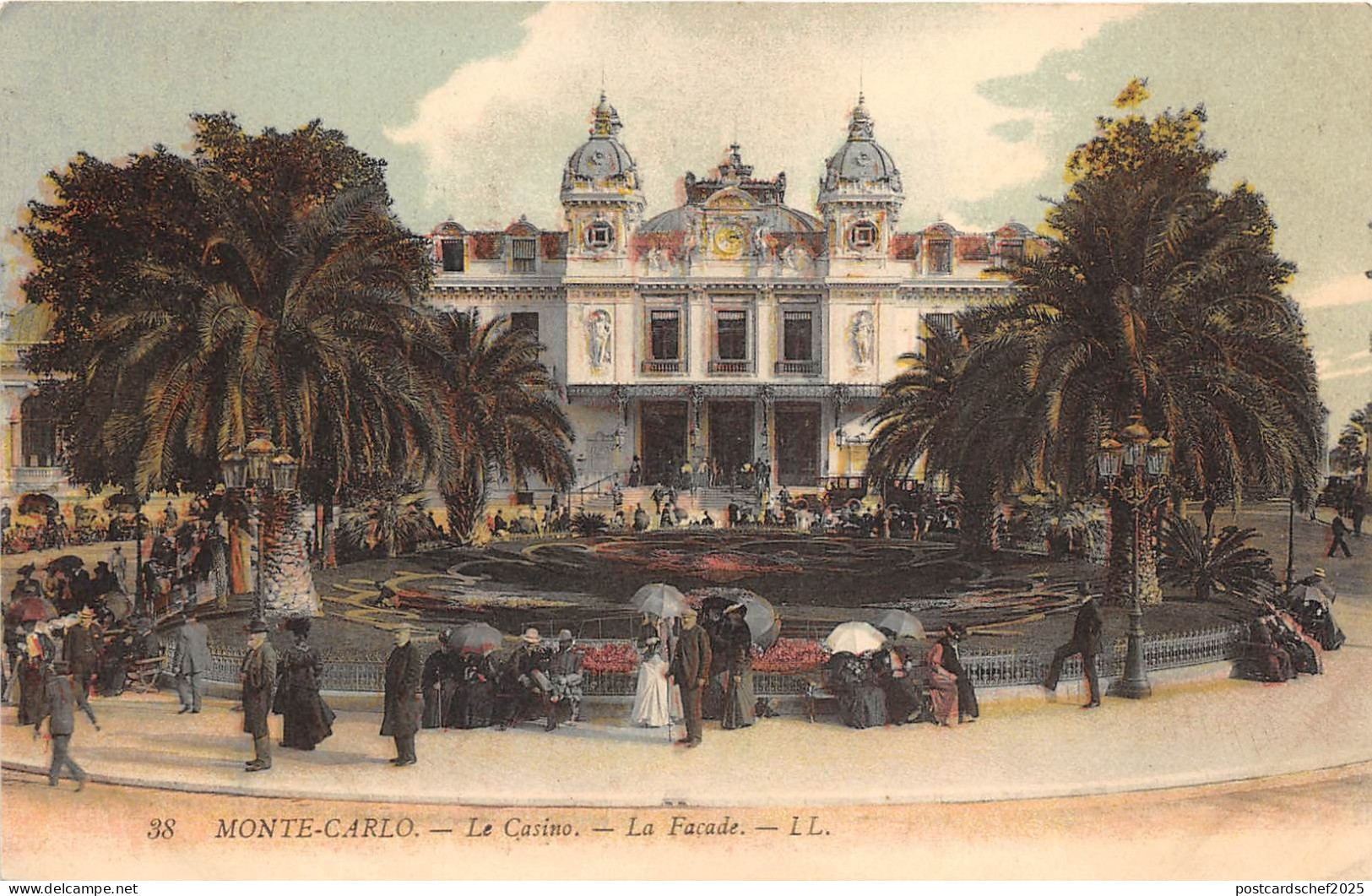 B5836 Monte Carlo Les Casino La Facade