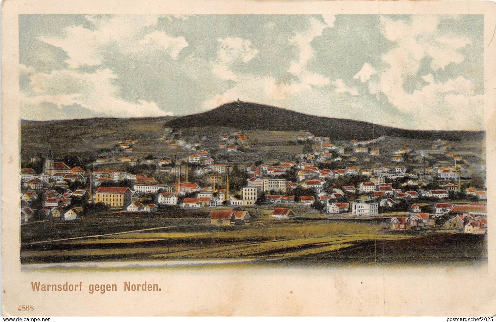 B64664 Warnsdorf gegen Norden    czech