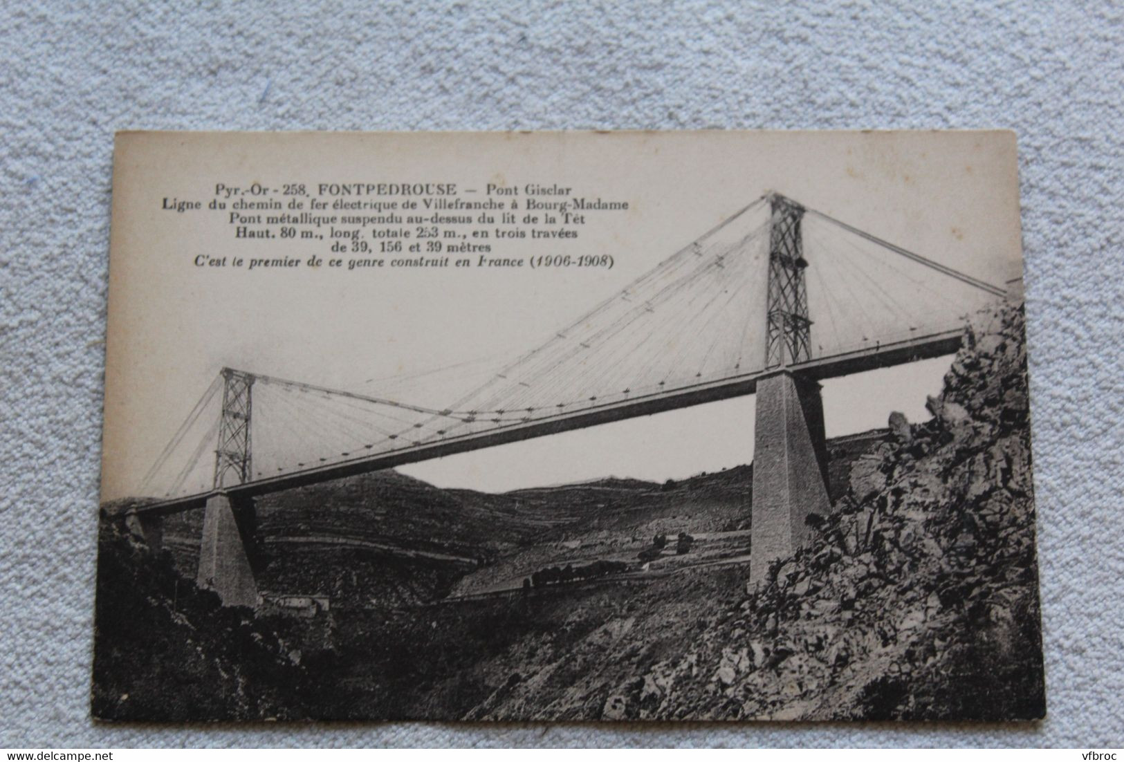 B655, Fontpedrouse, pont Gisclar, Pyrénées orientales 66