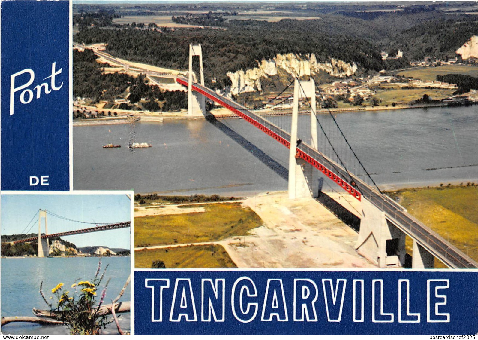 B66580 Le Pont de Tancarville   france