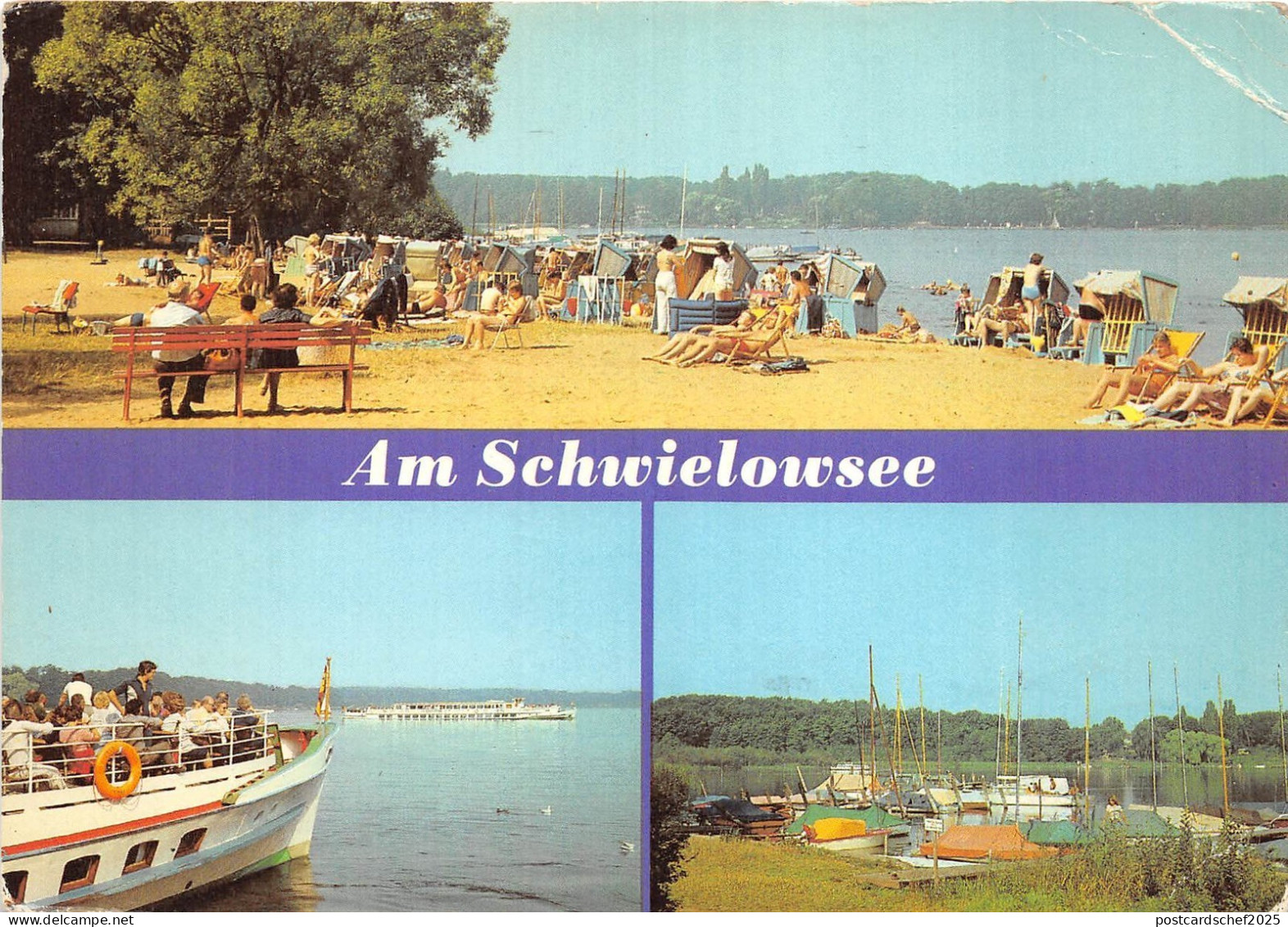 B67267 Germany Ferch Potsdam Schwielowsee boats bateaux multiviews