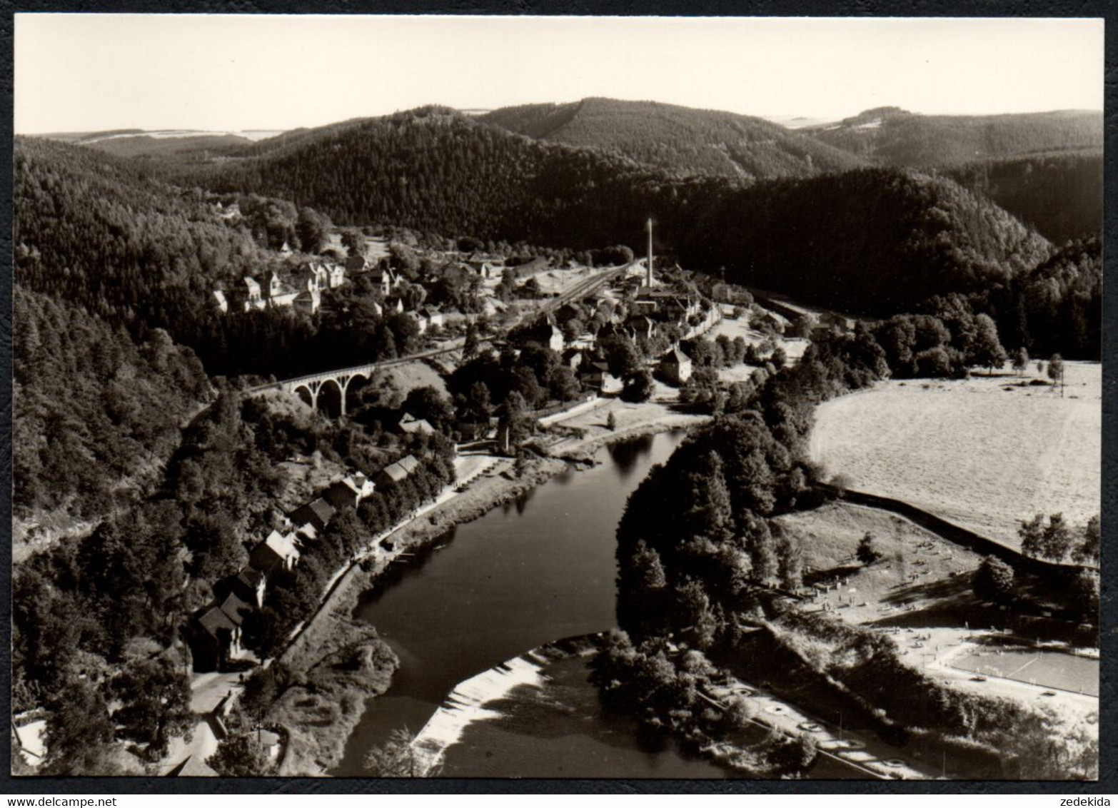 B7054 - TOP Ziegenrück - Verlag König Handabzug
