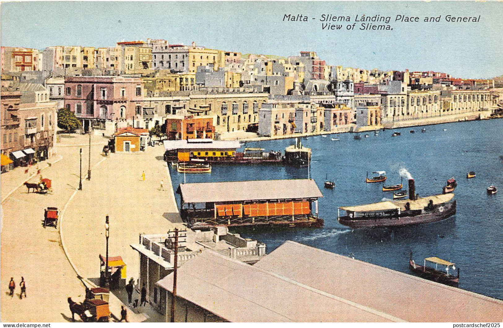 B70874 Malta Sliema landing Place Malta