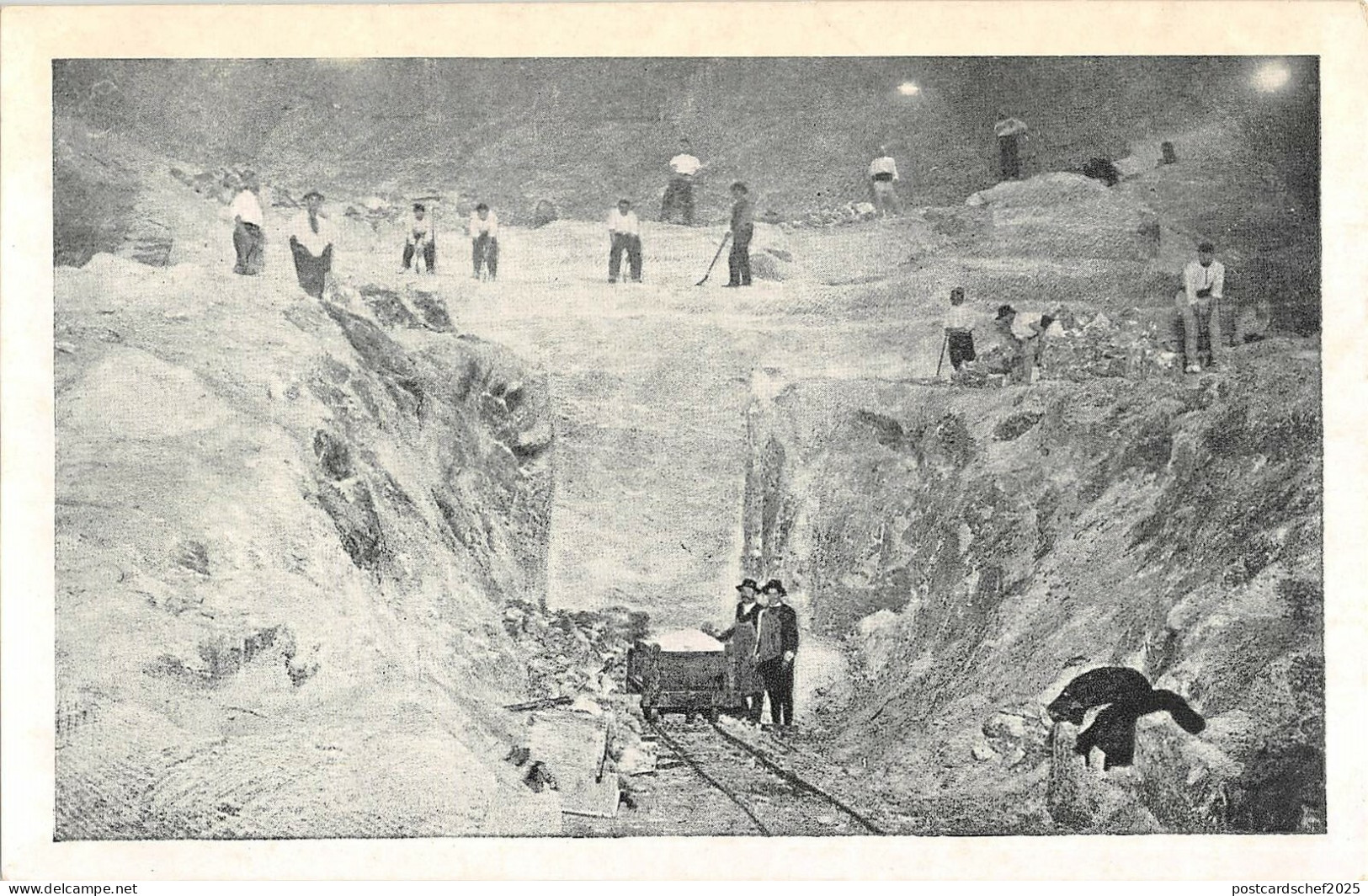 b78612 salina slanic prahova taierea sarei salt mine industry  romania