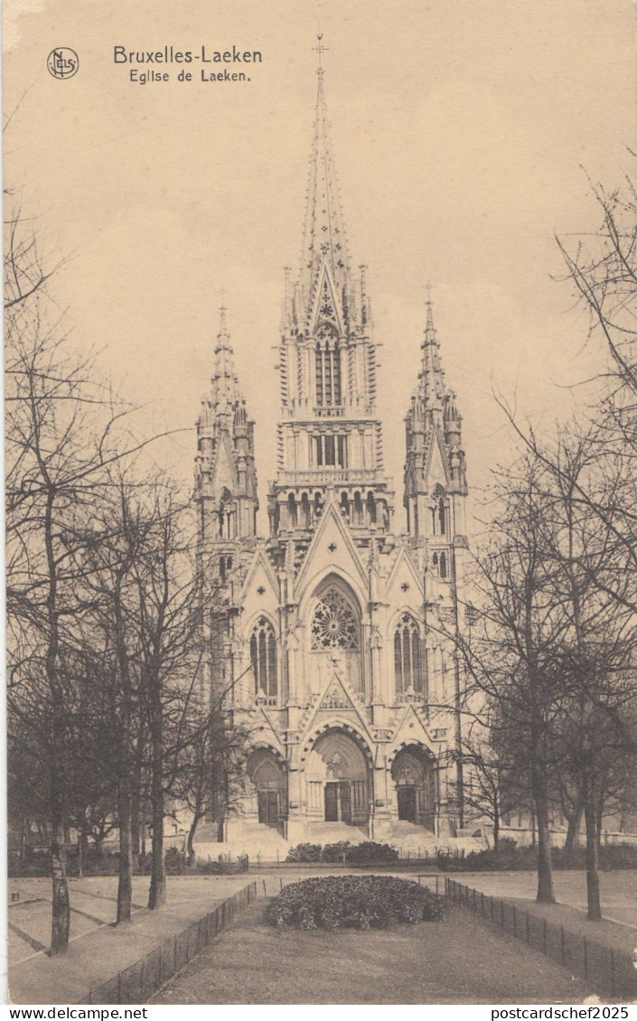 B79836 bruxelles laeken eglise de laeken belgium    front/back image