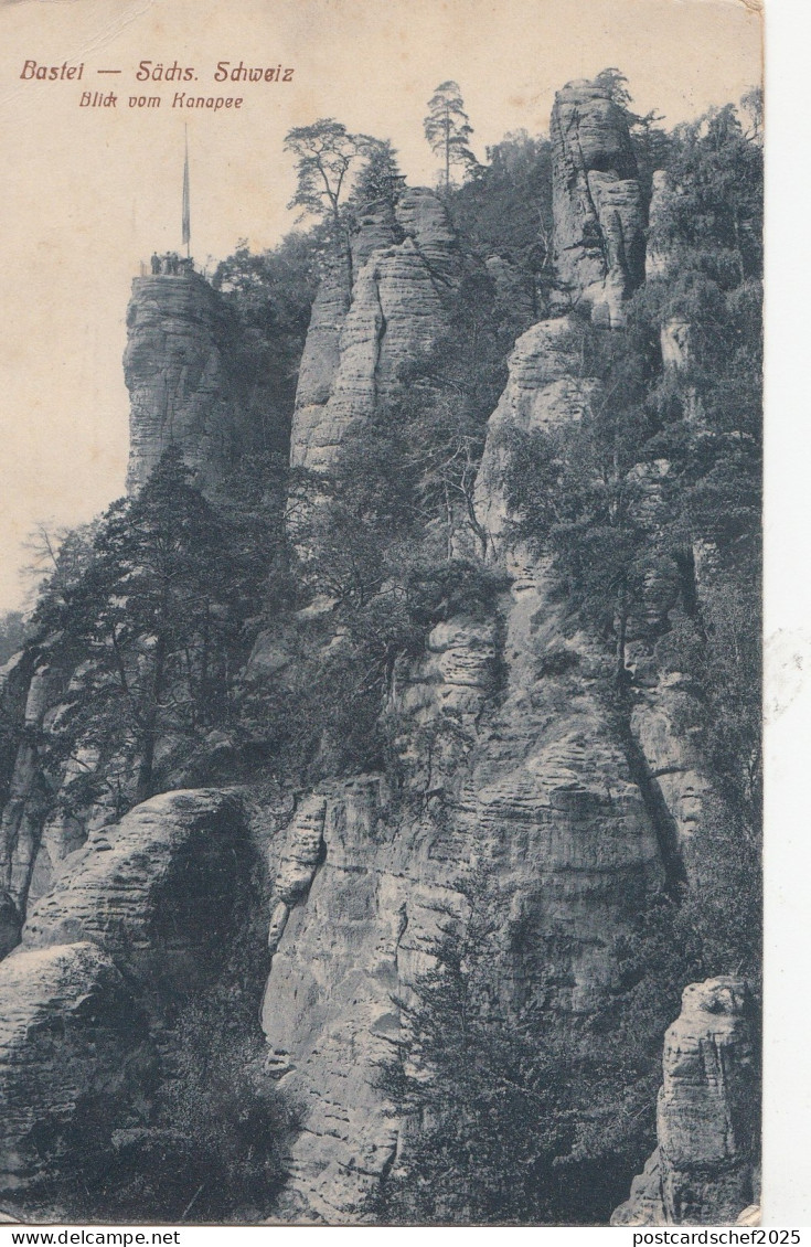 B80090 bastei sachs schweiz   germany front/back image