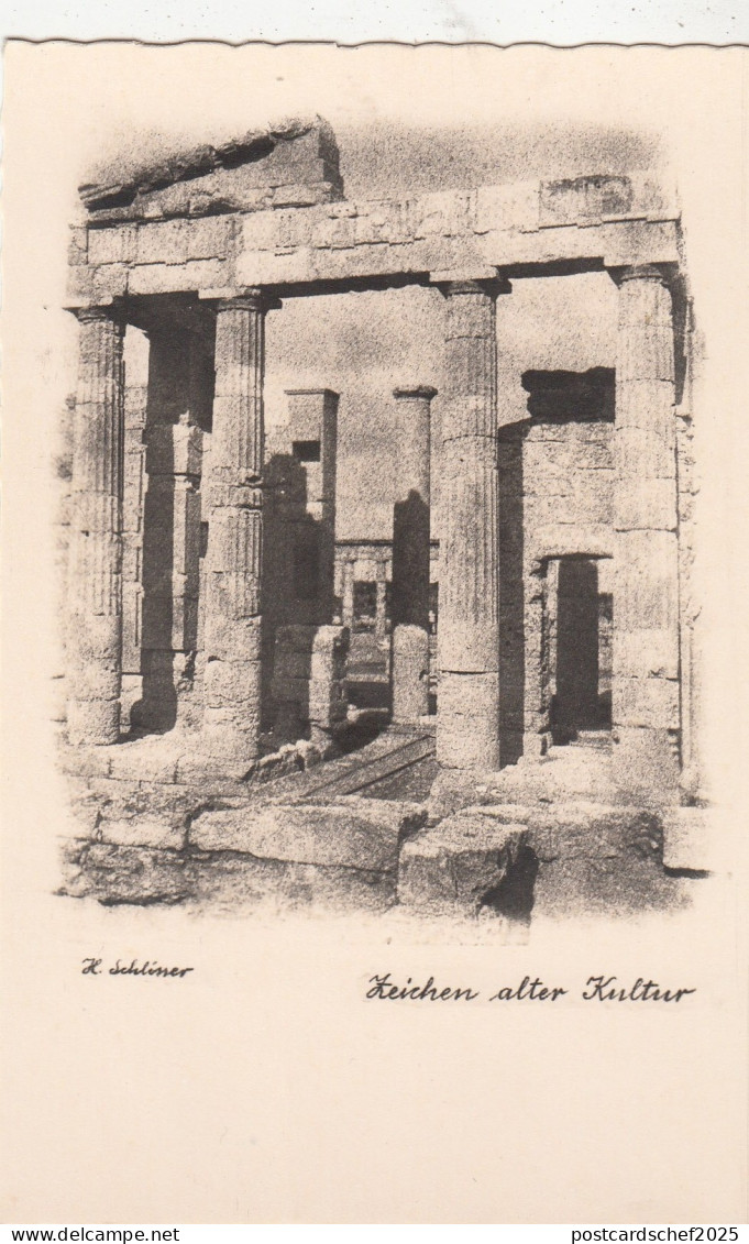 B81010 zeichen alter kultur  derna  libia lybia  front/back image