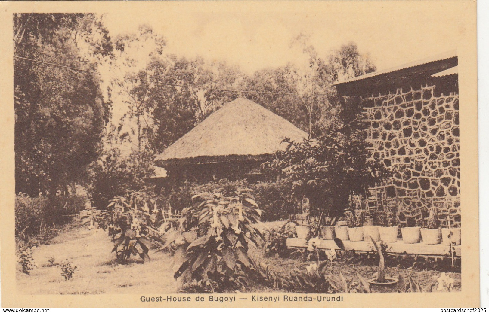 B81246 kisenyi ruanda urundi guest house de bugoyi Rwanda  front/back image