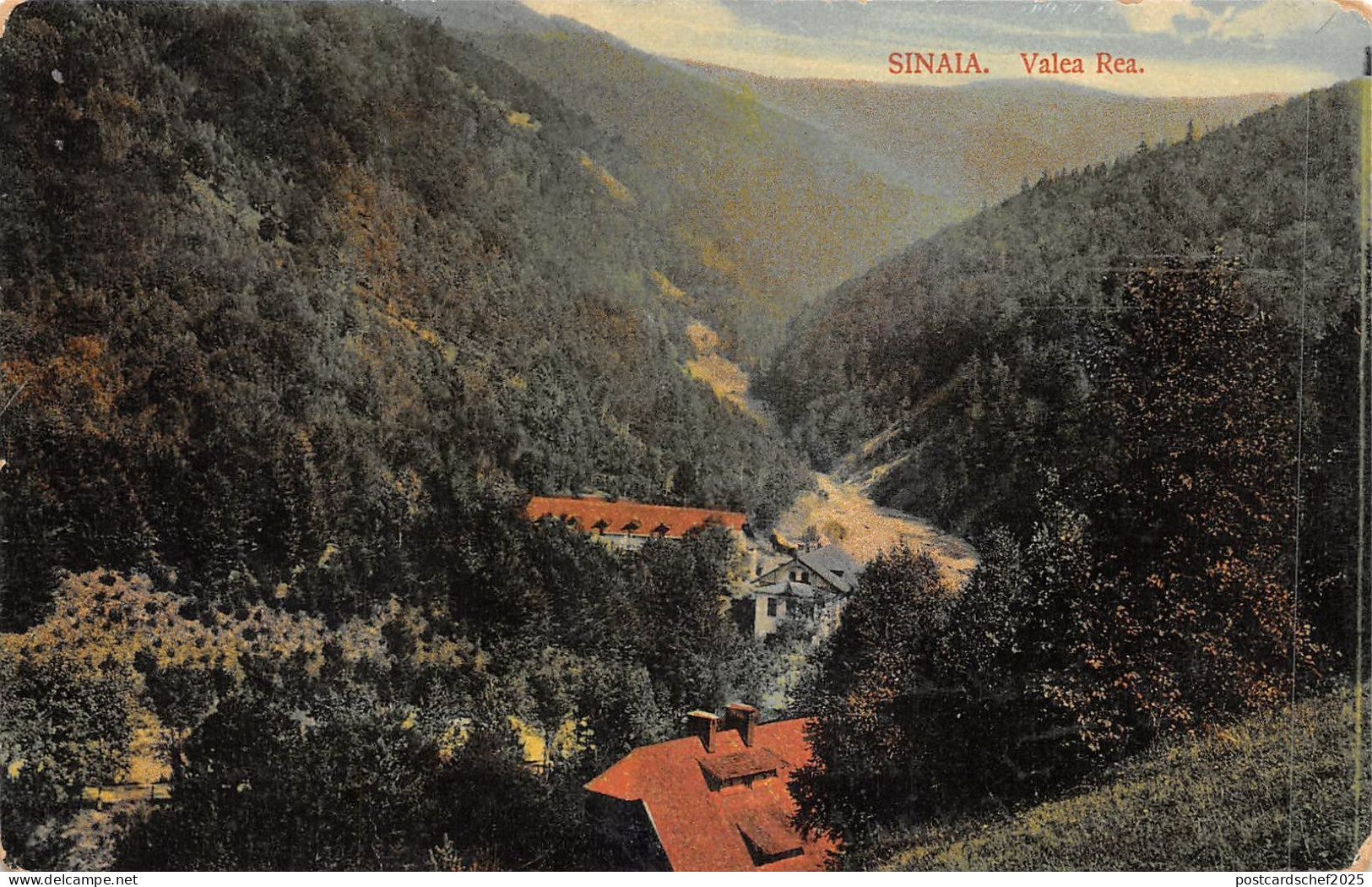 B8350 Romania Sinaia Valea Rea 1911 prahova   romania
