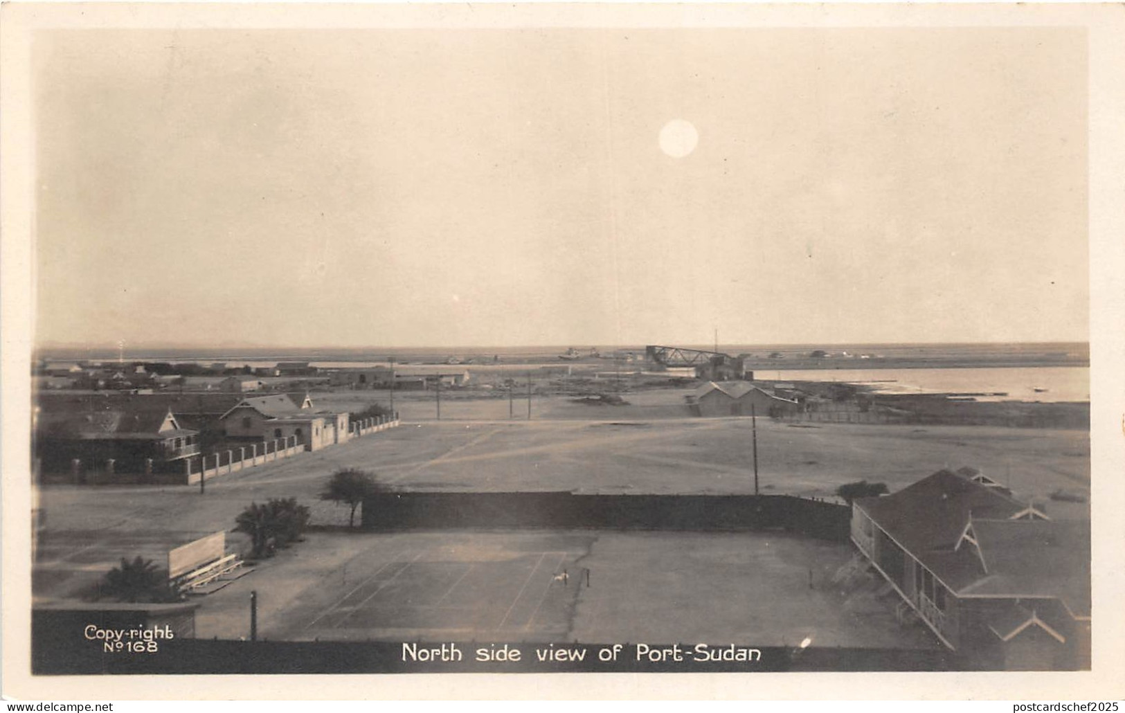 B84727 north side view of port sudan   sudan