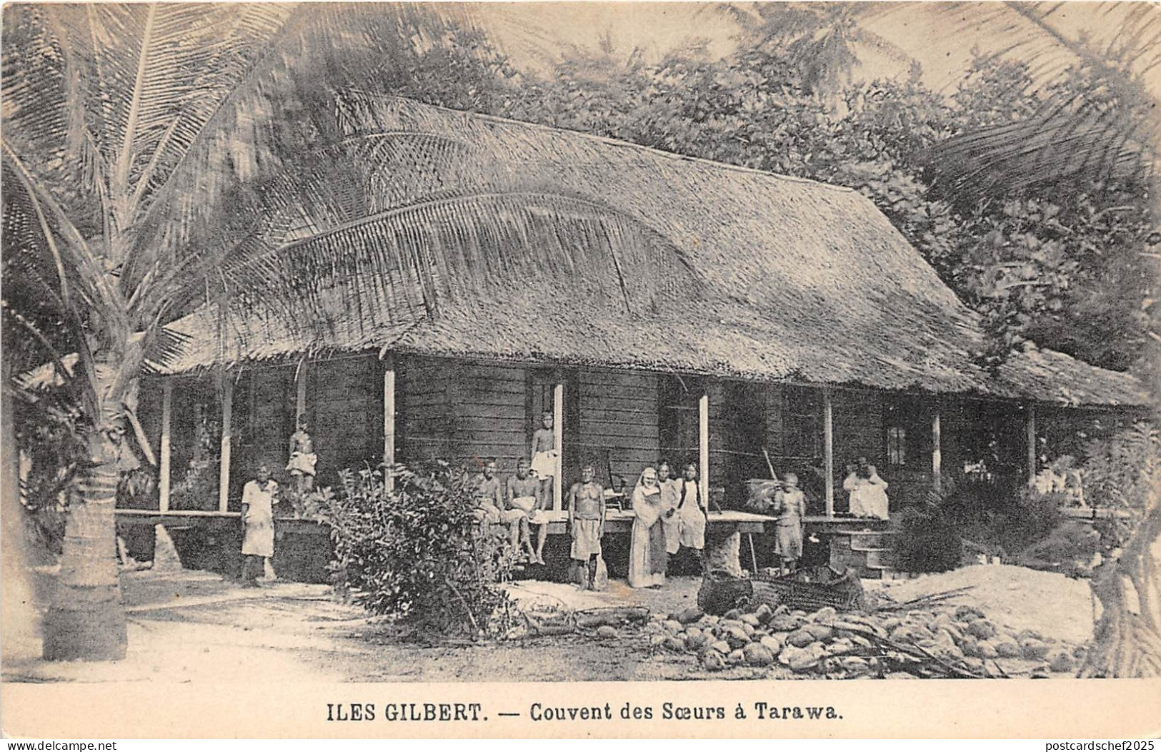 B86512 gilbert islands couvent des sceurs a tarawa kiribati oceania