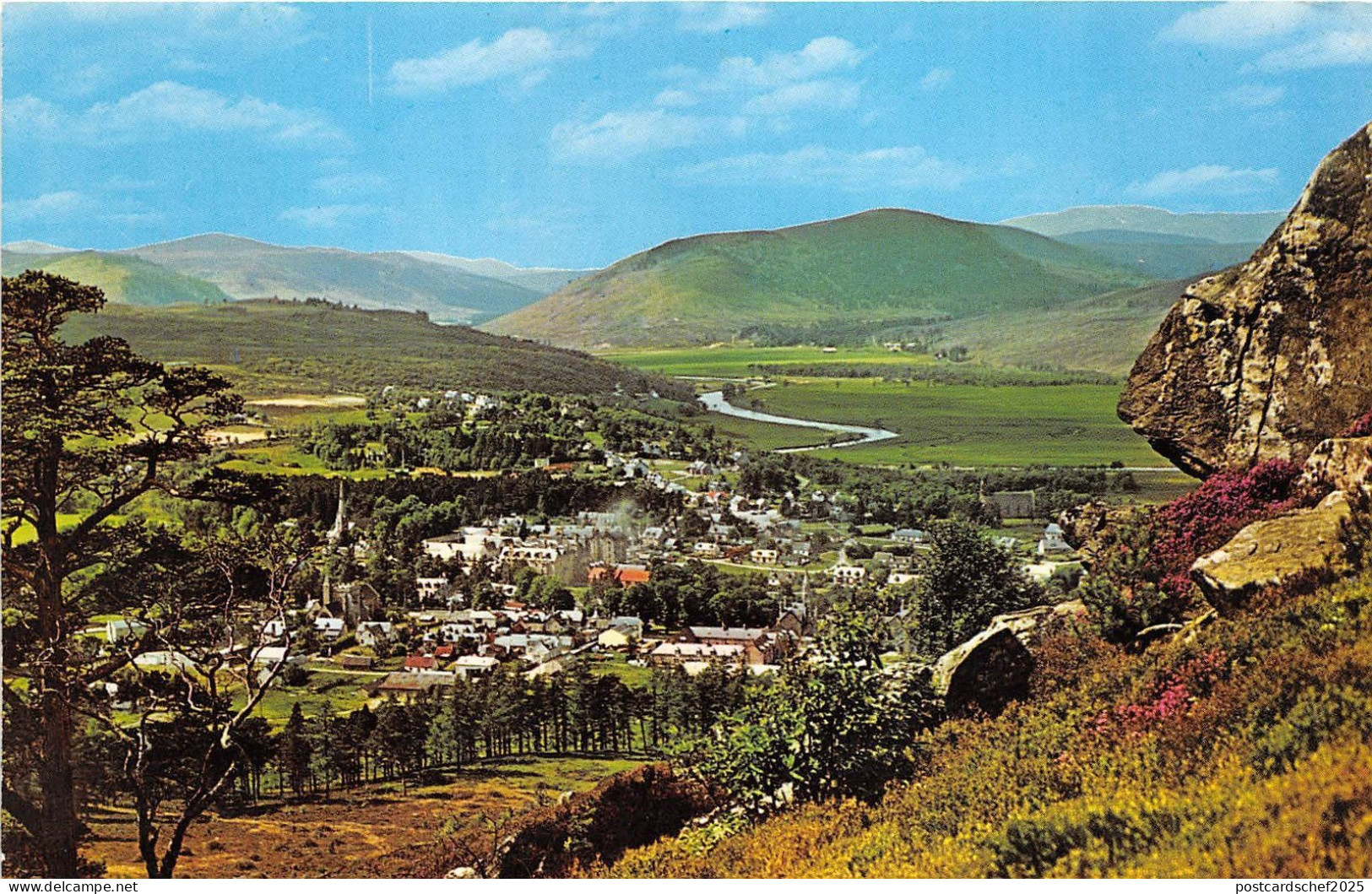 B88026 braemar aberdeenshire   scotland 14x9cm