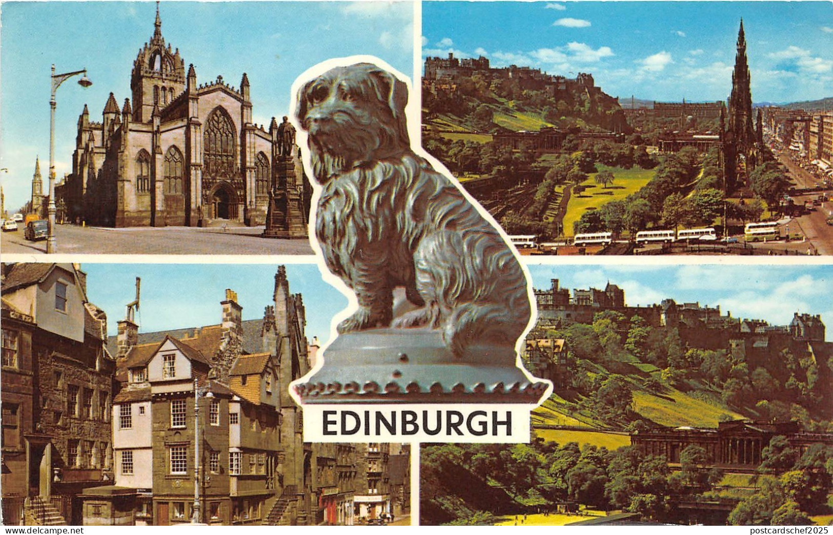 B88140 edinburgh scotland    14x9cm