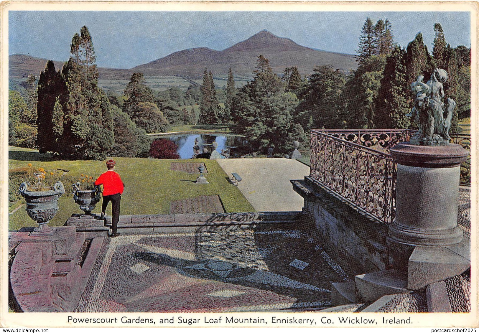 B88721 powerscourt gardens enniskerry wicklow  ireland