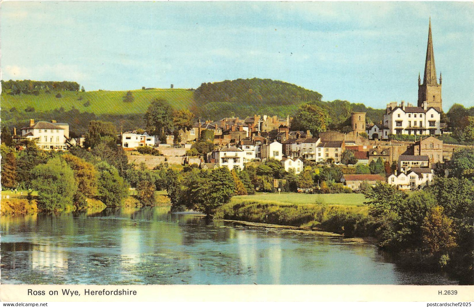 B88989 ross on wye herefordshire   uk  14x9cm