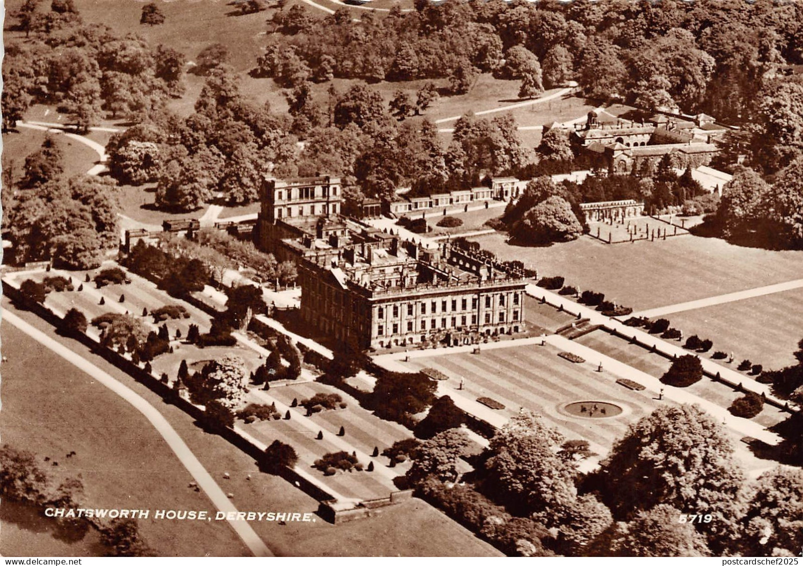 B89367 chatsworth house derbyshire   uk