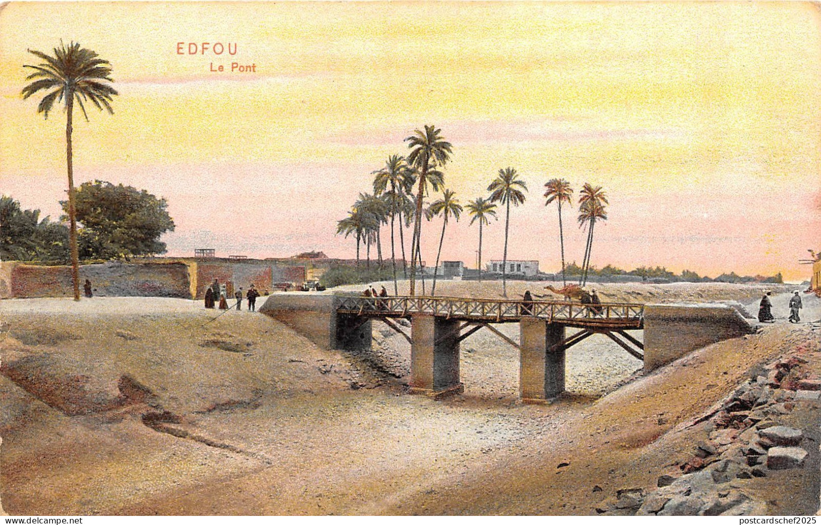 B94030 edfou le pont egypt africa