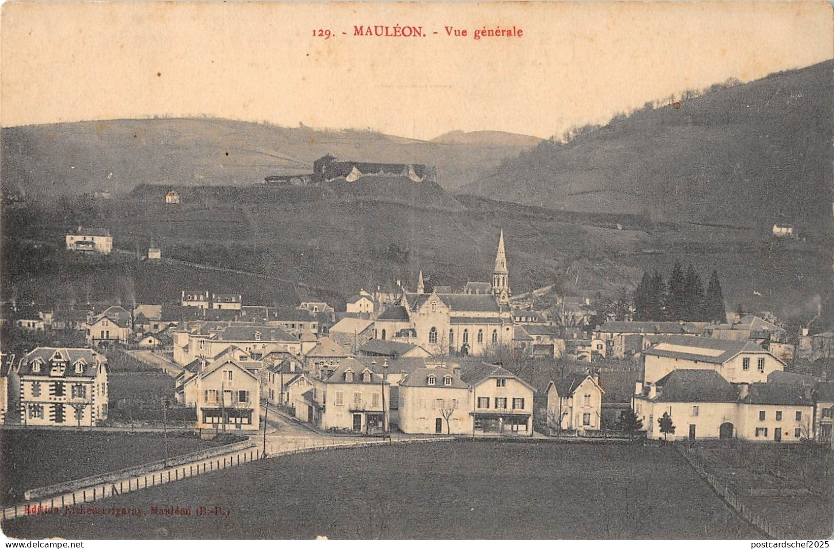 B95360 mauleon vue generale france