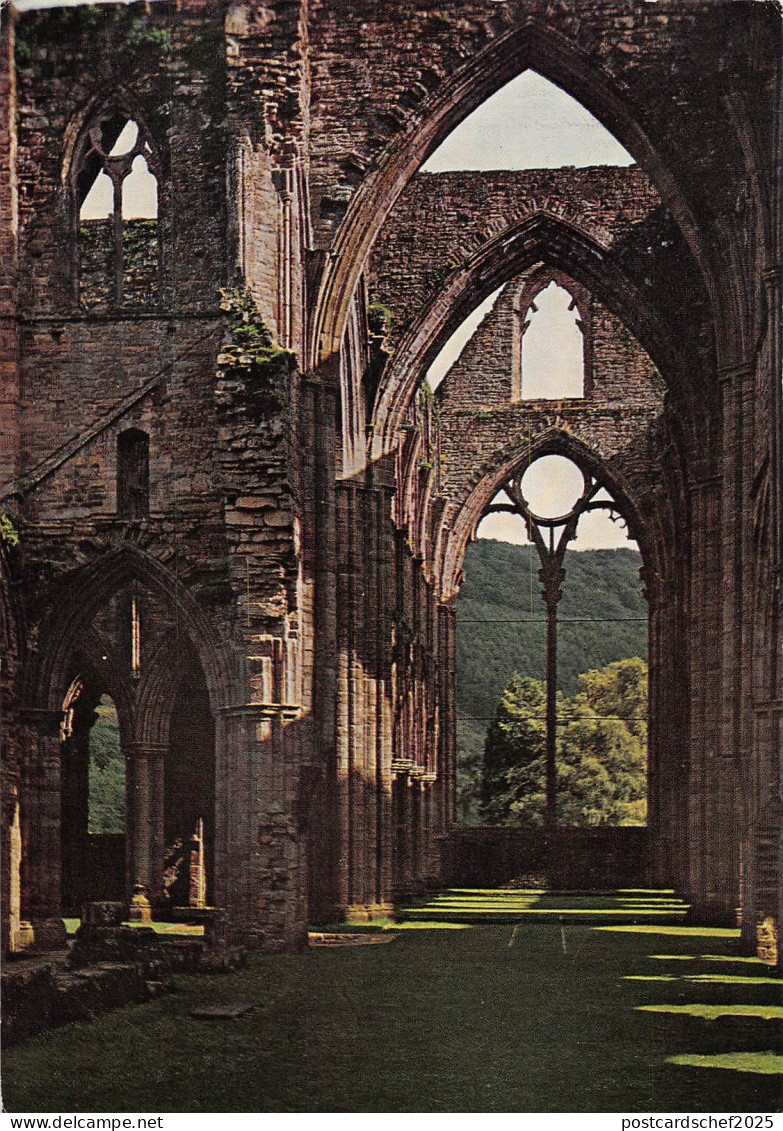 B97163 tintern abbey  monmouthshire wales