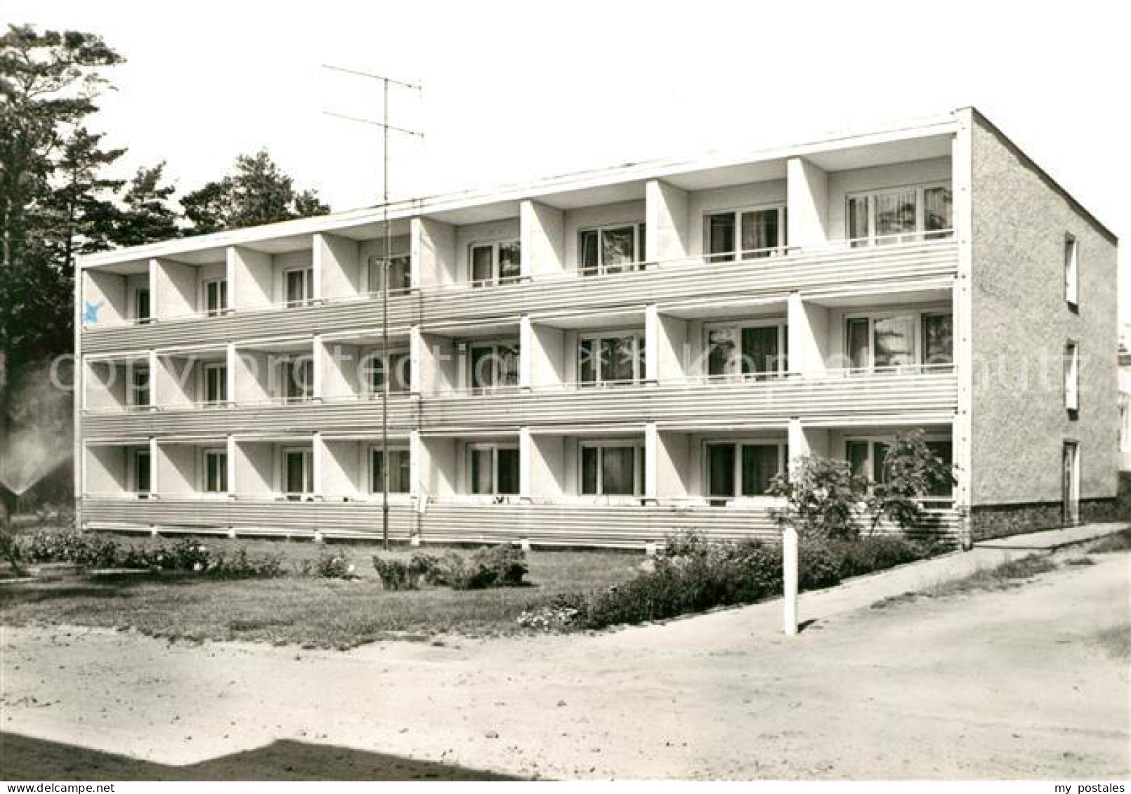 Baabe Ostseebad Ruegen Ferienheim Haus II Erholungszentrum des VEB Qualitaets- u