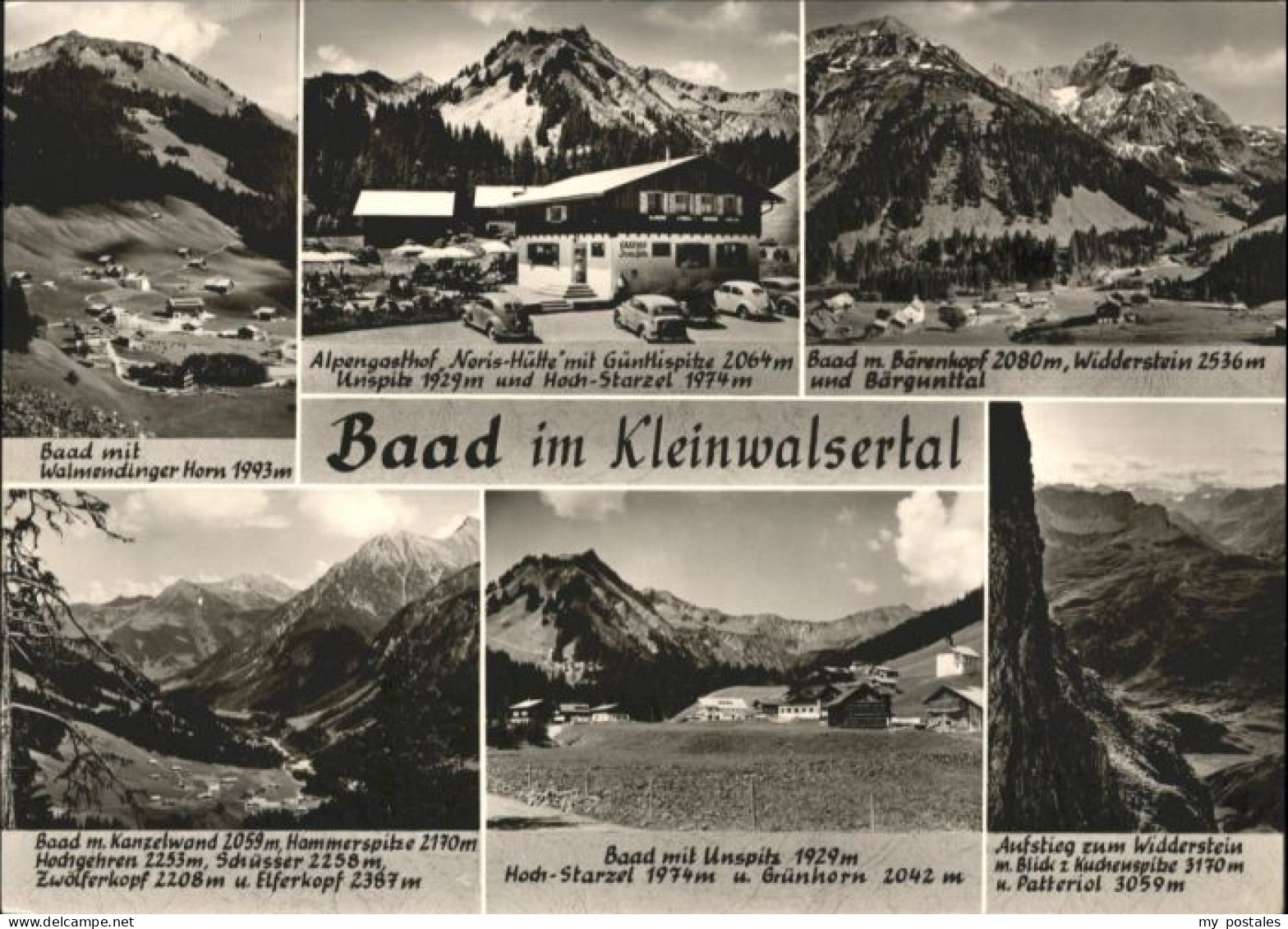 Baad Mittelberg Kleinwalsertal Baad Kleinwalsertal Gasthof Norishuette