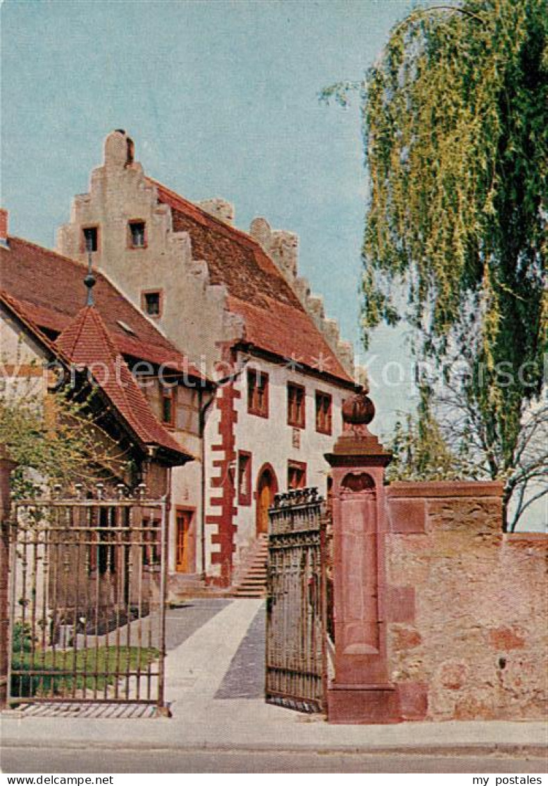 Babenhausen Hessen Burg mit Breschturm