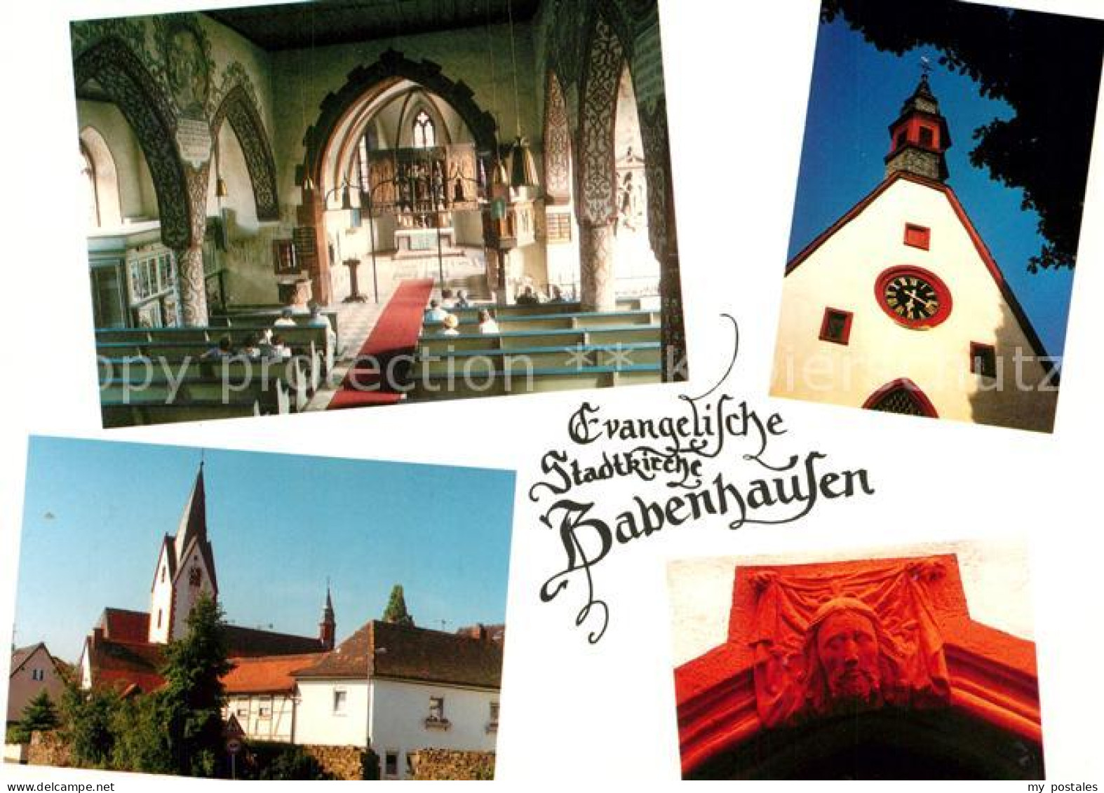 Babenhausen Hessen Evangelische Stadtkirche Residenzkirche