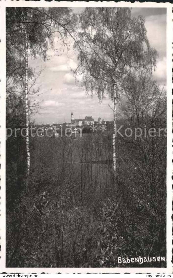 Babenhausen Hessen Ortsansicht