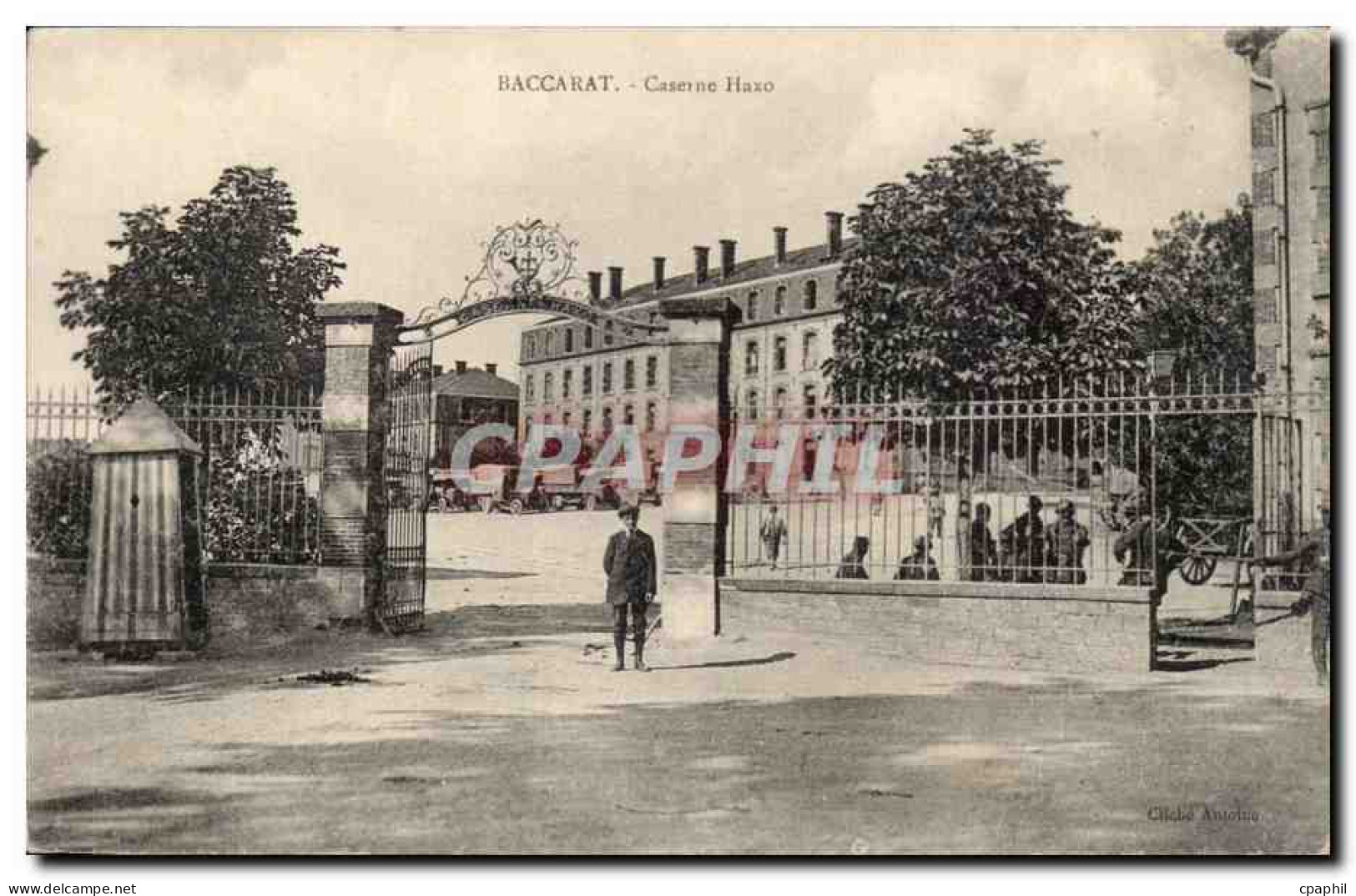 Baccarat CPA Caserne Haxo