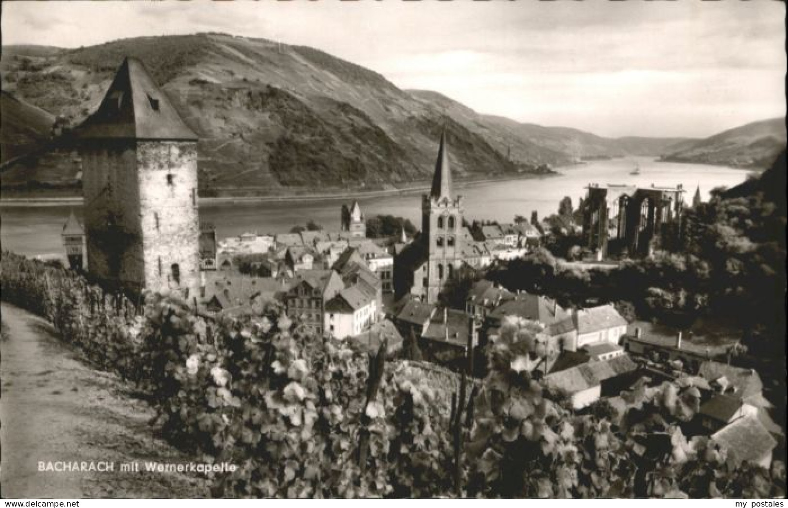 Bacharach Rhein Bacharach Wernerkapelle
