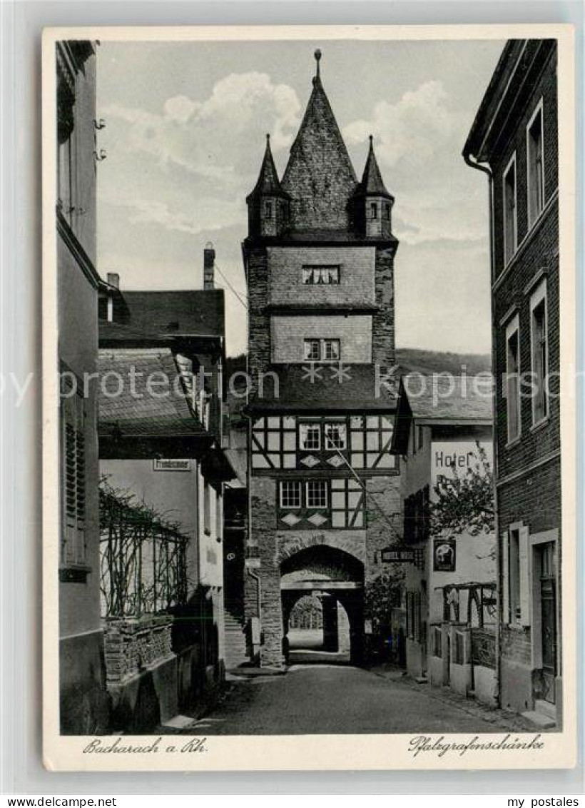 Bacharach Rhein Pfalzgrafenschaenke