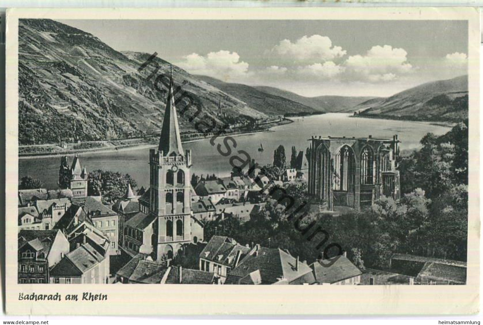 Bacharach - Teilansicht - Verlag J. Knippenberg Bacharach