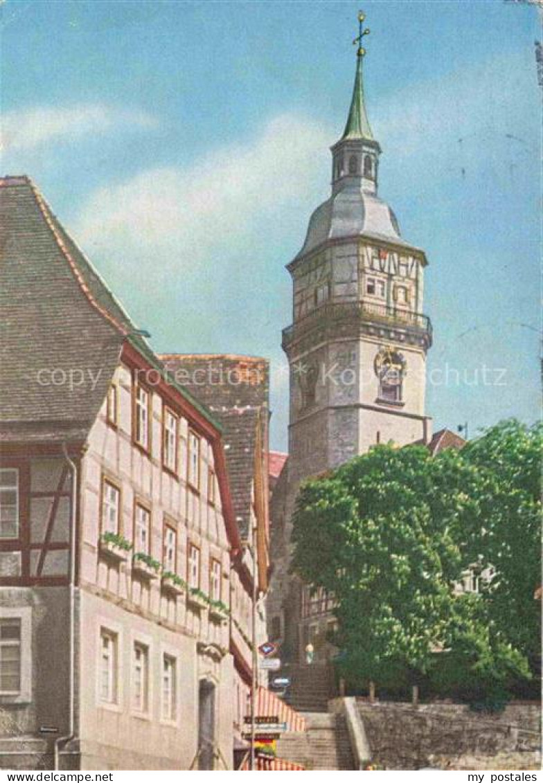 Backnang BW Stadthaus mit Michaelsturm